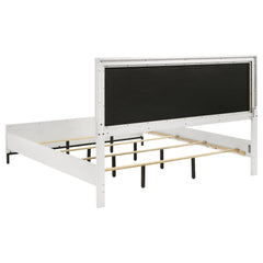Sonora White 4-piece Eastern King Bedroom Set - Ornate Home