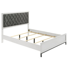 Sonora White 5-piece Queen Bedroom Set - Ornate Home
