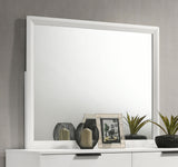 Sonora White Dresser Mirror - Ornate Home