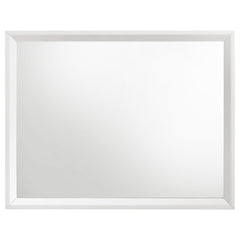 Sonora White Dresser Mirror - Ornate Home