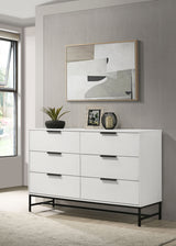 Sonora White Dresser - Ornate Home