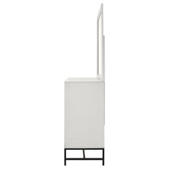 Sonora White Dresser and Mirror - Ornate Home