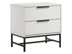 Sonora White Nightstand - Ornate Home