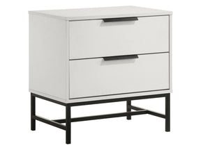 Sonora White Nightstand - Ornate Home