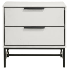 Sonora White Nightstand - Ornate Home