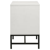Sonora White Nightstand - Ornate Home