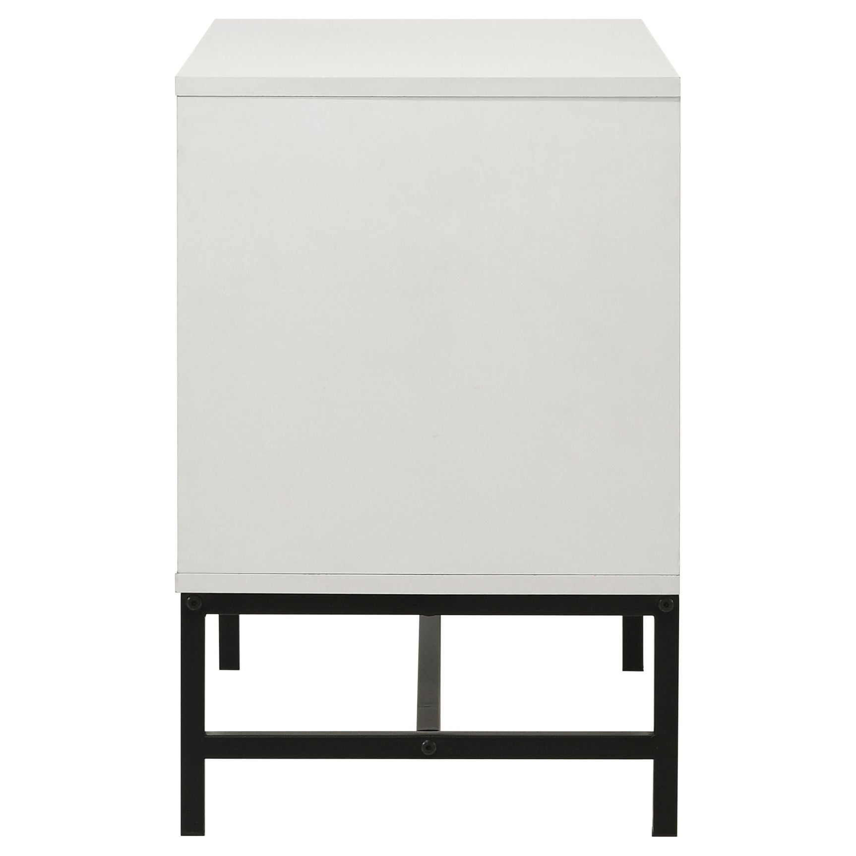Sonora White Nightstand - Ornate Home