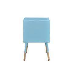 Sonria II Light Blue/Natural Accent Table - Ornate Home