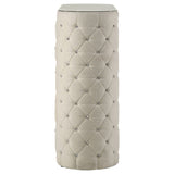 Sonya Ivory 5-drawer Upholstered Bedroom Chest of Drawers - Ornate Home