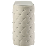 Sonya Ivory 6-drawer Upholstered Bedroom Dresser - Ornate Home