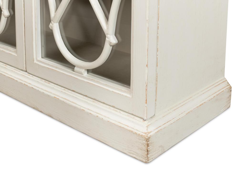 Sonya White Commode - Ornate Home