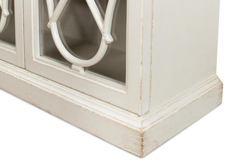 Sonya White Commode - Ornate Home