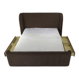 Sophia Brown King Storage Bed - Ornate Home