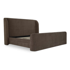 Sophia Brown King Storage Bed - Ornate Home