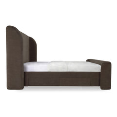 Sophia Brown Queen Storage Bed - Ornate Home