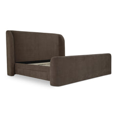 Sophia Brown Queen Storage Bed - Ornate Home