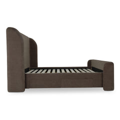 Sophia Brown Queen Storage Bed - Ornate Home