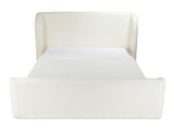 Sophia Cream King Storage Bed - Ornate Home