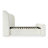 Sophia Cream Queen Storage Bed - Ornate Home