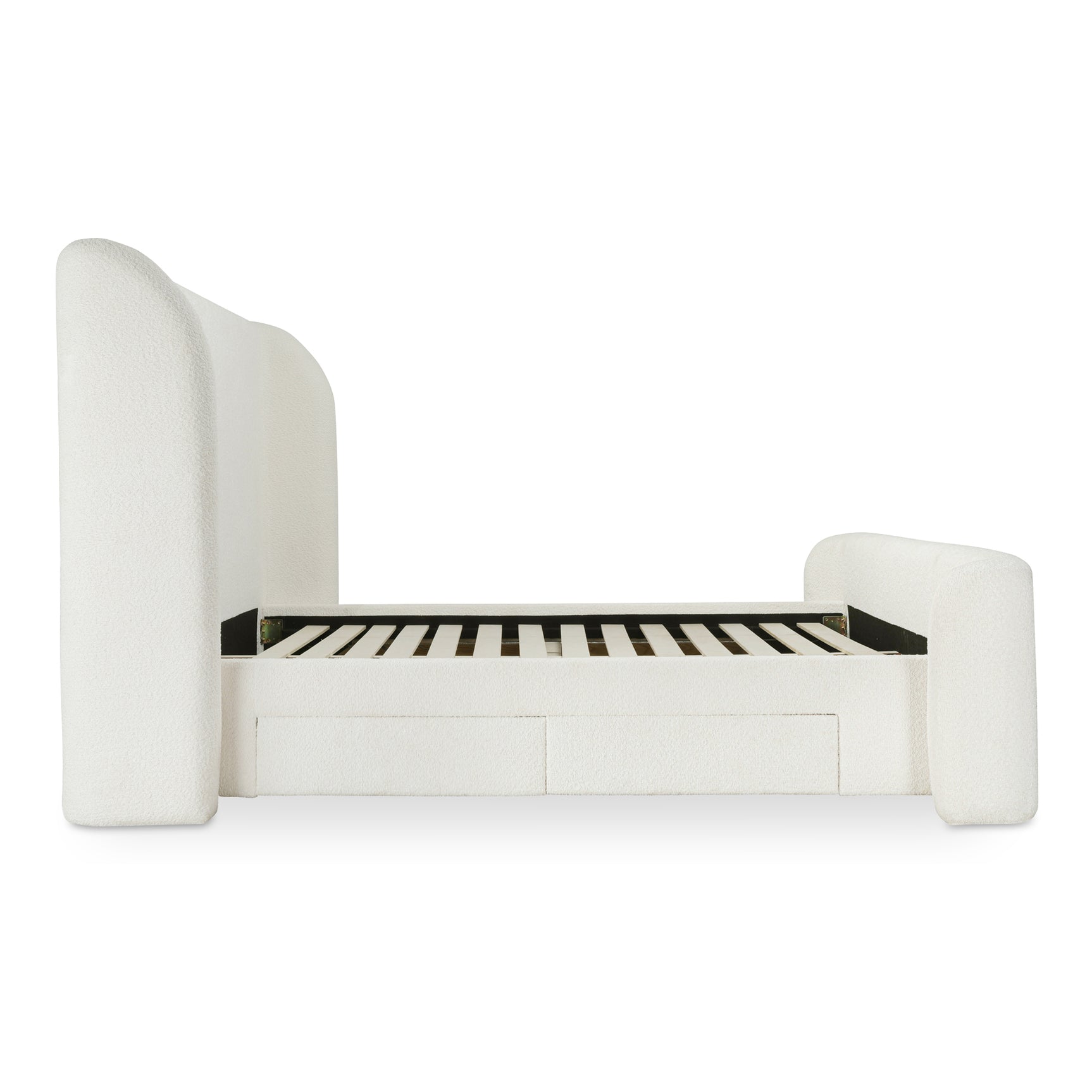 Sophia Cream Queen Storage Bed - Ornate Home