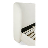 Sophia Cream Queen Storage Bed - Ornate Home