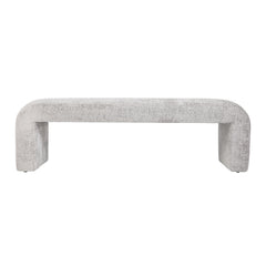 Sophia Grey Large Bench - Ornate Home