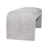 Sophia Grey Small Bench - Ornate Home