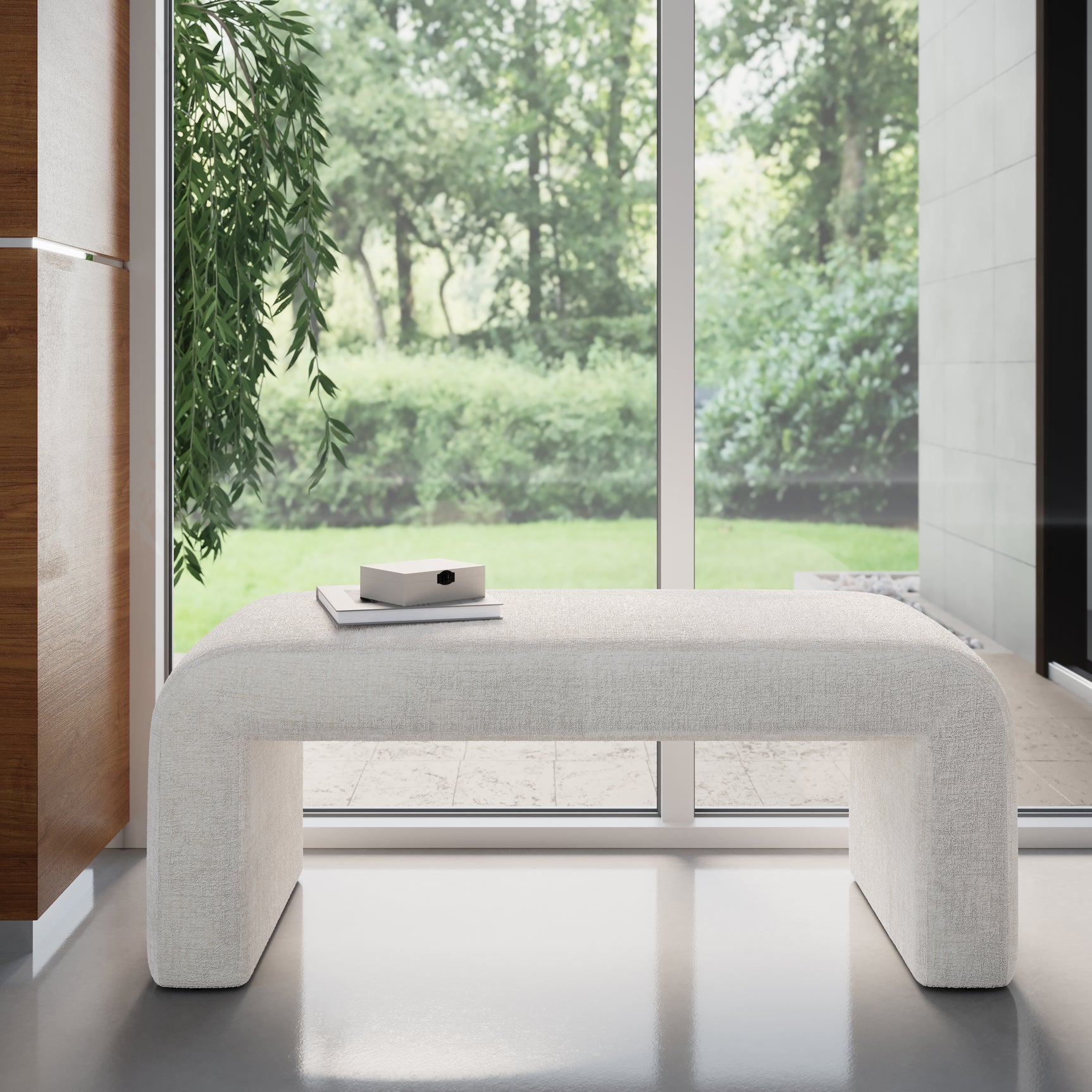 Sophia Natural Small Bench - Ornate Home