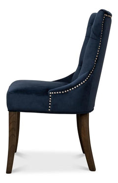 Sophie Blue Side Chair (Set of 2) - Ornate Home