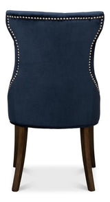 Sophie Blue Side Chair (Set of 2) - Ornate Home