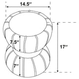 Sora Berry Ottoman - Ornate Home