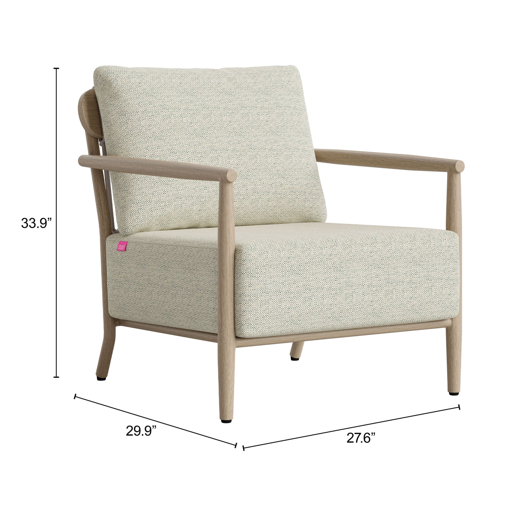Sora Green Armchair - Ornate Home