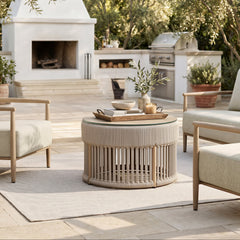 Sora Natural Coffee Table - Ornate Home