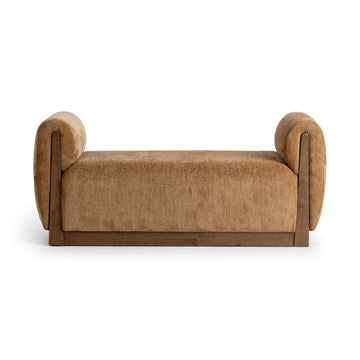 Soraya Spiced Amber Accent Bench - Ornate Home