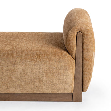 Soraya Spiced Amber Accent Bench - Ornate Home