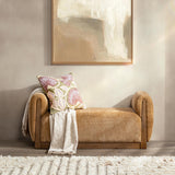 Soraya Spiced Amber Accent Bench - Ornate Home