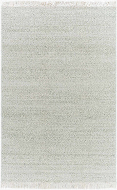 Sorell Sage Textured Weave Cottage Farmhouse Wool Handmade Area Rug - Clearance - Ornate Home