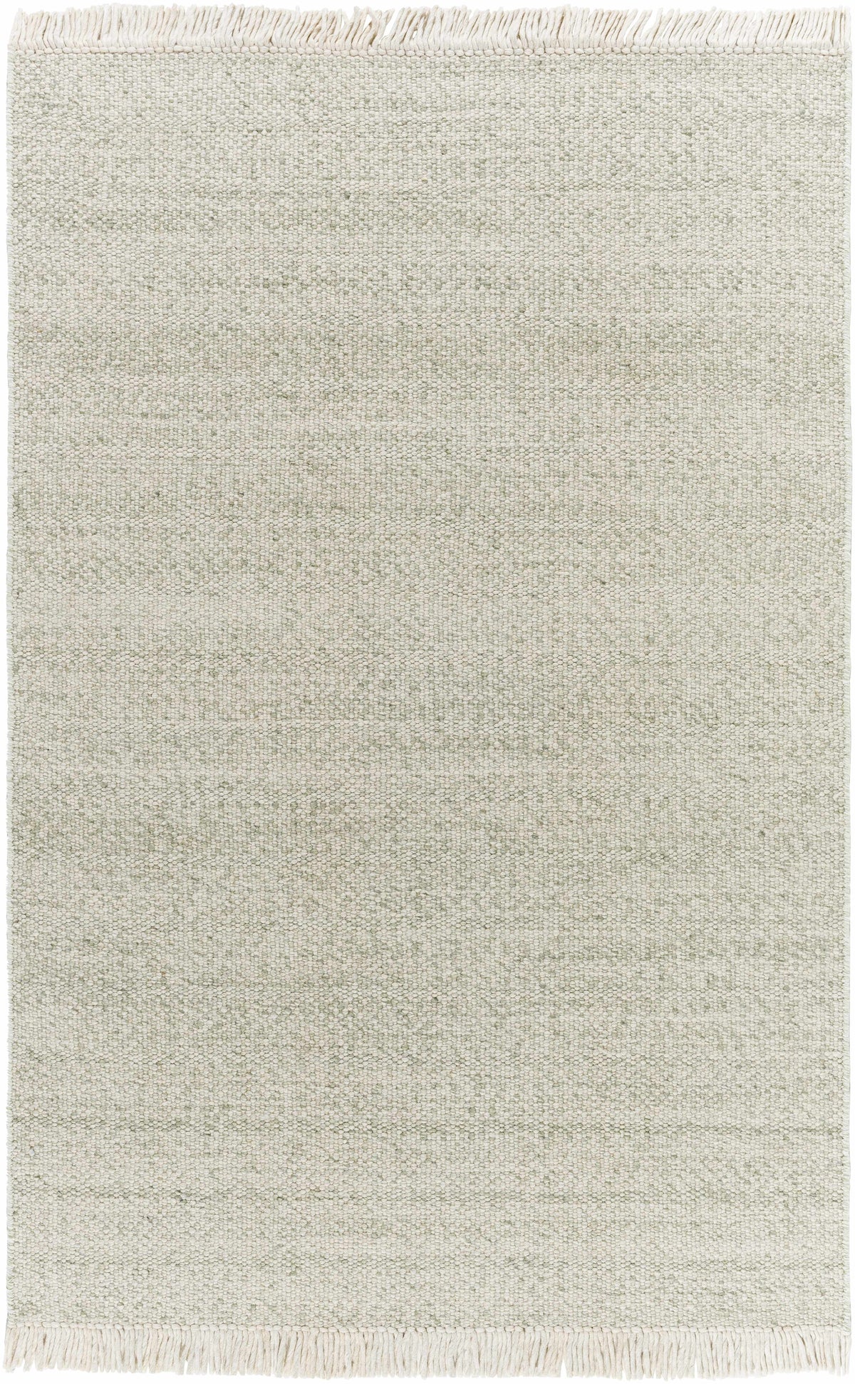 Sorell Sage Textured Weave Cottage Farmhouse Wool Handmade Area Rug - Clearance - Ornate Home