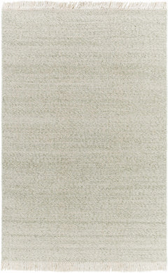 Sorell Sage Textured Weave Cottage Farmhouse Wool Handmade Area Rug - Clearance - Ornate Home