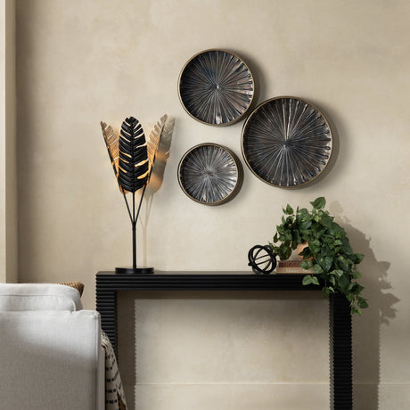 Soren Black/Gold Table Lamp - Ornate Home