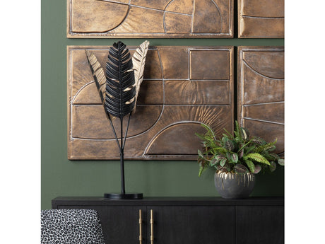 Soren Black/Gold Table Lamp - Ornate Home