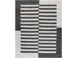 Soren Black&White Jute Area Rug - Ornate Home