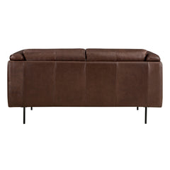 Soren Brown Loveseat - Ornate Home