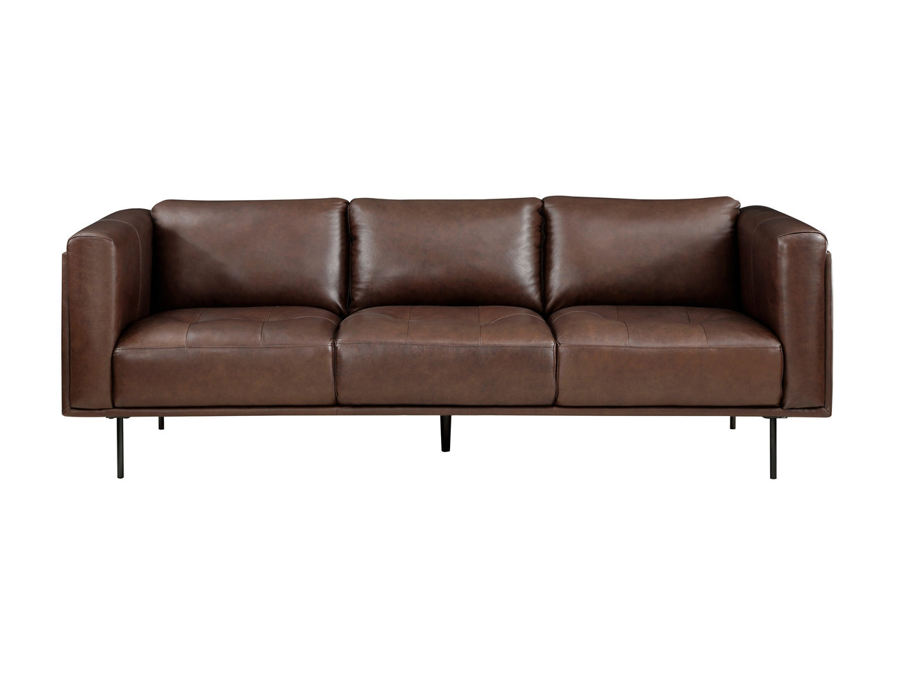 Soren Brown Sofa - Ornate Home