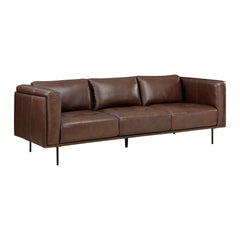 Soren Brown Sofa - Ornate Home