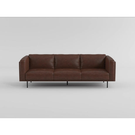 Soren Brown Sofa - Ornate Home