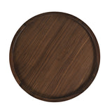 Soren Walnut 22 Round End Table - Ornate Home