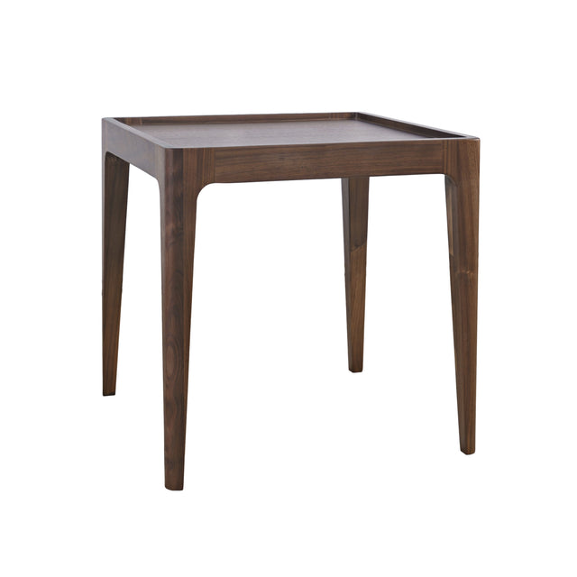 Soren Walnut 22 Square End Table - Ornate Home