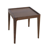 Soren Walnut 22 Square End Table - Ornate Home