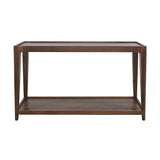 Soren Walnut Sofa Console Table - Ornate Home
